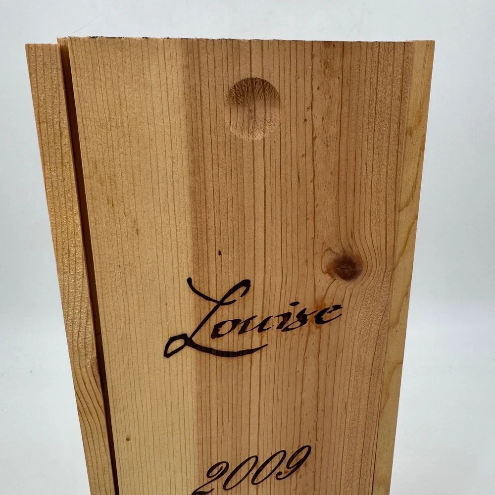 Domaine Drouhin Wine Crate‎ Natural Wood 2009 Louise Branded Box